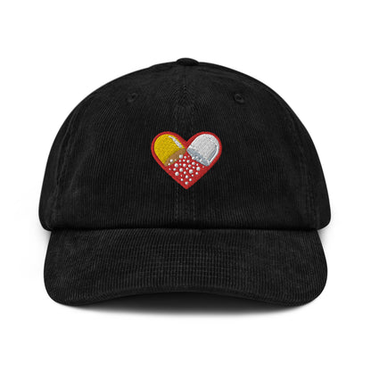 Casquette Côtelée Heart