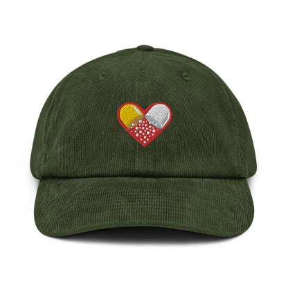 Casquette Côtelée Heart